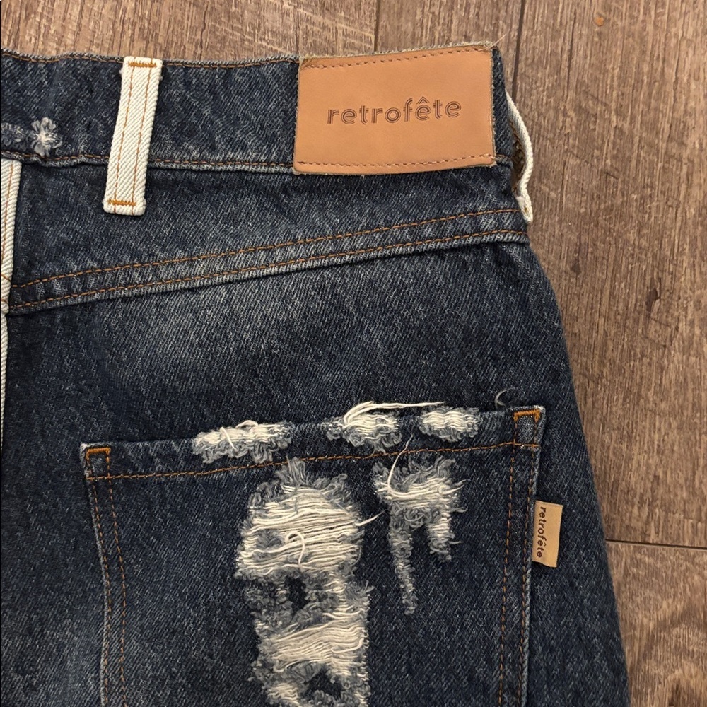 Retrofete Rikki Patchwork Jeans - Picture 6 of 6
